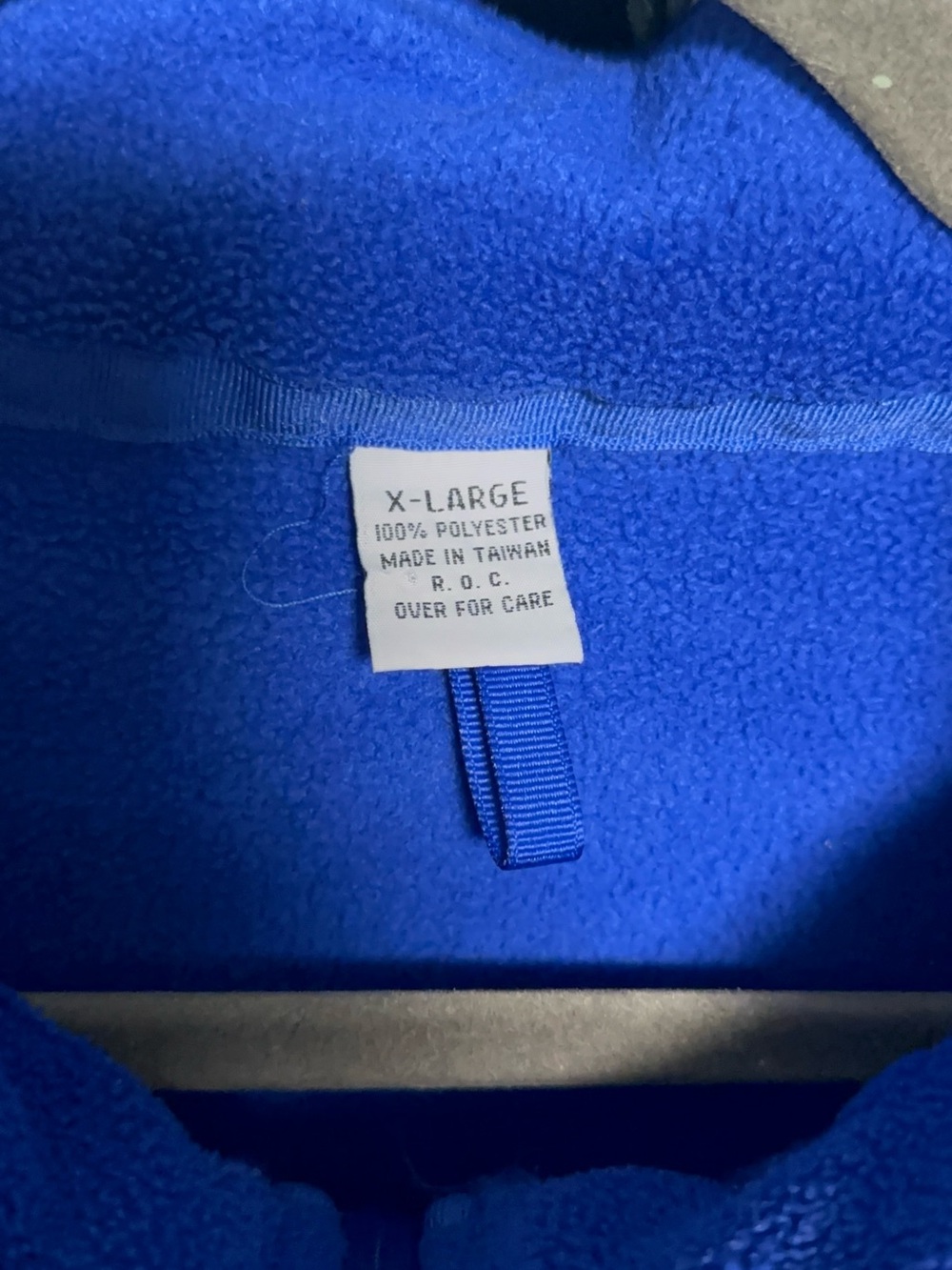 Blue Full-Zip Fleece Jacket - Picture 3 of 3